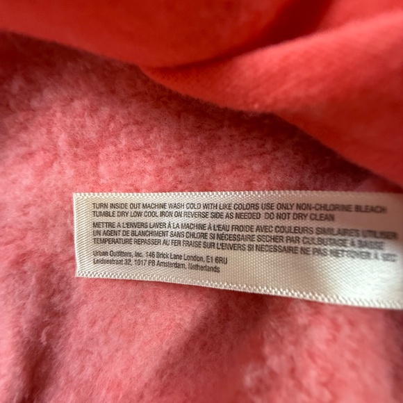 Free People FP Movement Away We Go Half Zip Hibiscus NWT M Oversized, Iridescent - Picture 11 of 16